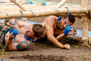 Gavin and Eric competing in a Reward Challenge.
