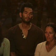 Brad at Tribal Council.