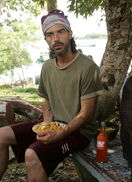 Shane at the Panamanian village.