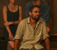 Craig at Chibudu's second Tribal Council.