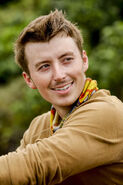 Gavin at the Kama camp.