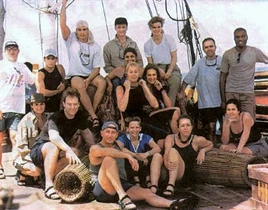 Survivor UK Pulau Tiga Cast