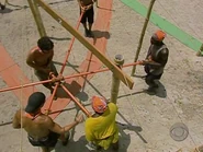 Ravu competes in Fiji.