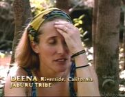 DeenaJaburuConfessional.jpg (20 KB) Deena making a confessional.