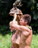 The new Heroes tribe wins their first Immunity Challenge.