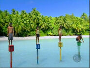 The Final Immunity Challenge in Cook Islands.