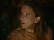 Amber at the Final Tribal Council.
