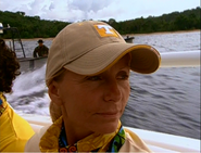 Tina on the Saboga boat