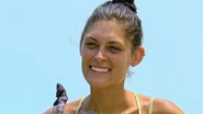 Michele at the final five Reward Challenge.
