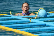 Tori competing in Survivor 42.