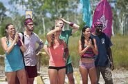 The new Bayon tribe wins immunity.