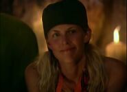 Sally at Tribal Council.