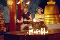 The Final Two of Thailand at the Final Tribal Council.