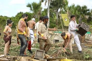 Jaguares competing in the marooning challenge.