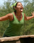 Liliana competing in U Pick, I Chews, Day 8.