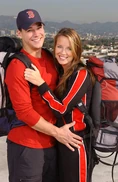 Rob and Amber's promotional photo for The Amazing Race 7.