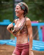 Zara wearing the Immunity Necklace.