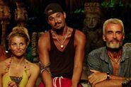 Murlonio at Tribal Council.