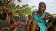 Cirie making a confessional about losing the pizza reward.