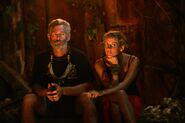 Tom and Katie at the Final Tribal Council.