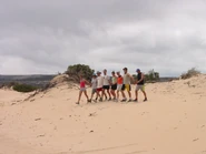 Tipara walks away after losing the second Reward Challenge.