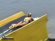 Jacquie at the Immunity Challenge, Day 9.