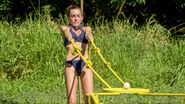 Chelsea competes in Ghost Island.