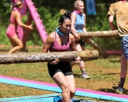 Aileen competing in the eighth Immunity Challenge.