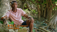 Kyle Fraser talking in Survivor 48.