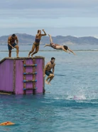 Naviti competing in Ghost Island.