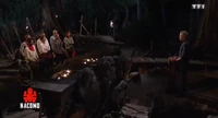 Koh-Lanta: L'Île des Héros Tribal Council.
