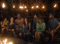 Mogo Mogo at their first Tribal Council.