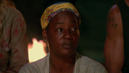 Cirie at her first Tribal Council of the season.