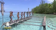 The challenge in Les Armes Secrètes.