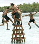 Aitutaki after winning the challenge in Cook Islands.