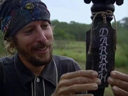 Jon with Darrah's torch during the Rites of Passage.