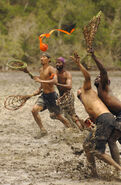 Boo, Dreamz, Earl, and Mookie competing in Fiji.