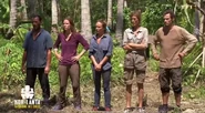 The final five at the Orienteering challenge.