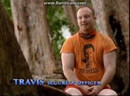 Travis making a confessional.