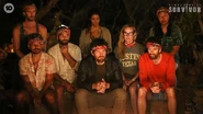 Blood at their sixth Tribal Council.