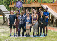 Goliath at the first Reward/Immunity Challenge.