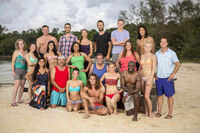 Survivor: Cambodia cast.