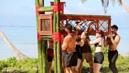 Zach competes in the sixth Immunity Challenge, Buried Alive.