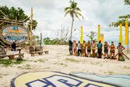 Viakana before the Split Tribal Council.