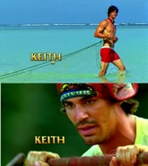 Keith's shots in the intro.
