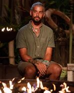 Ricard at his second Tribal Council.