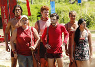 Yawa at the first Immunity Challenge.