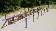 Dangrayne competes in the final eight Immunity Challenge, Push Your Luck.