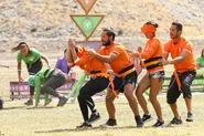 Intensos competing in the fifth Immunity Challenge.