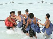 The challenge in Cook Islands.